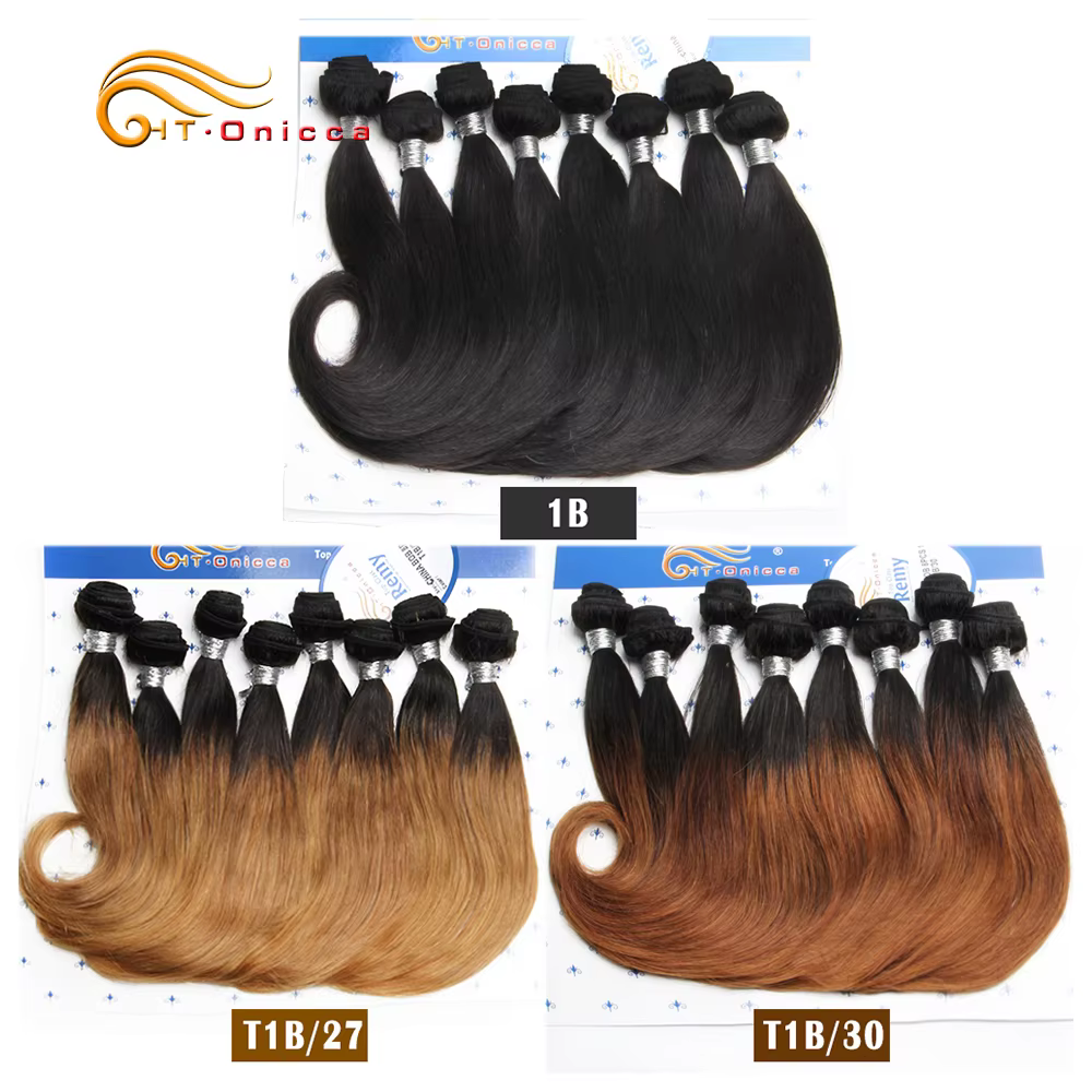 Htonicca cheveux bouclés produits 20 g/pc brésilien Remy