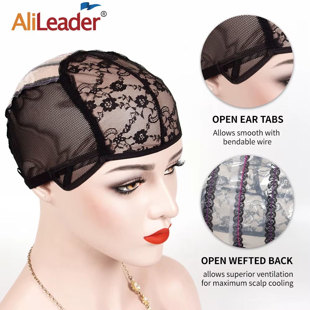 Alileader – Bonnets de perruque réglables pas chers S/M/L