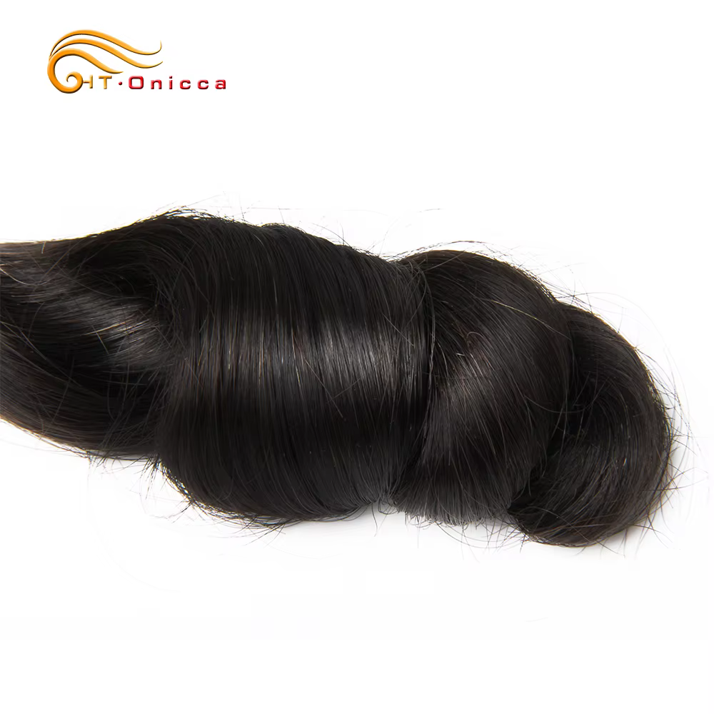 Tissage en Lot Brésilien Naturel Remy à Double Proximité