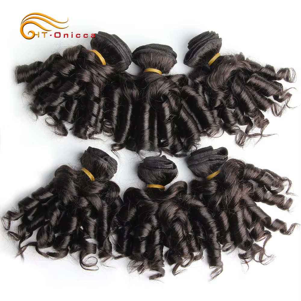 Extensions de cheveux bouclés Remy 100% humains