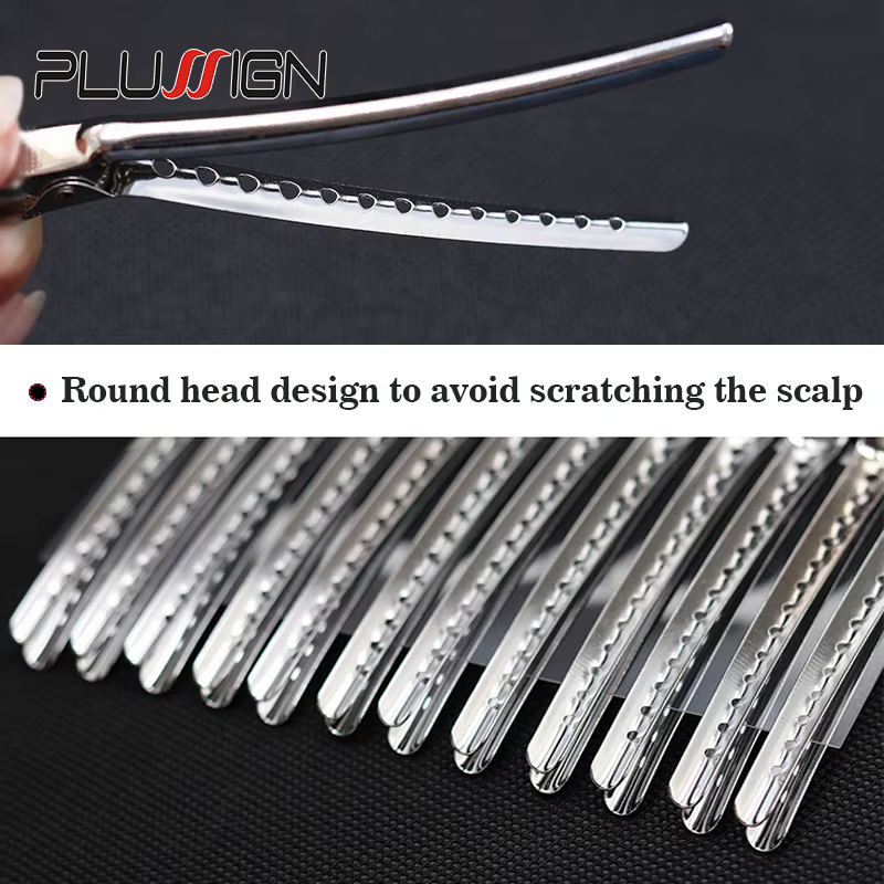 Pinces à cheveux en métal pour coiffure
