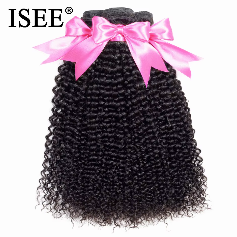 ISEE HAIR Mongolian Kinky Curly