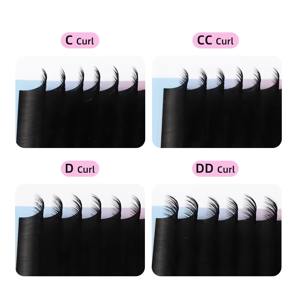 Rujade faux cils extension personnelle naturelle douce russe rouleau extensions