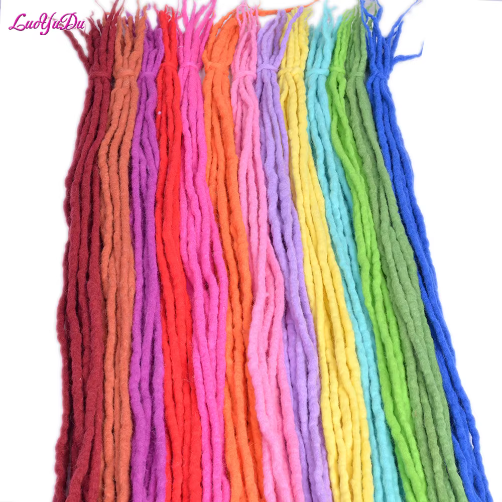 Pour cheveux Double extrémités doux Dreadlocks Extensions