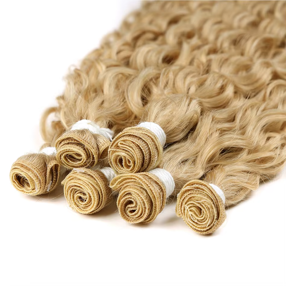 Extensions de cheveux synthétiques avec Closure