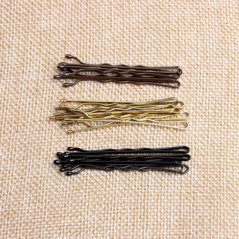150 pièces/boîte pinces à cheveux en métal pour les femmes de mariage épingles