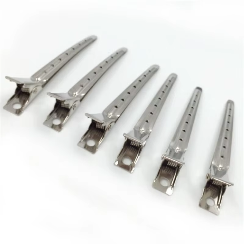 Clips de soins capillaires en acier inoxydable, 5 pièces, outils de coiffure