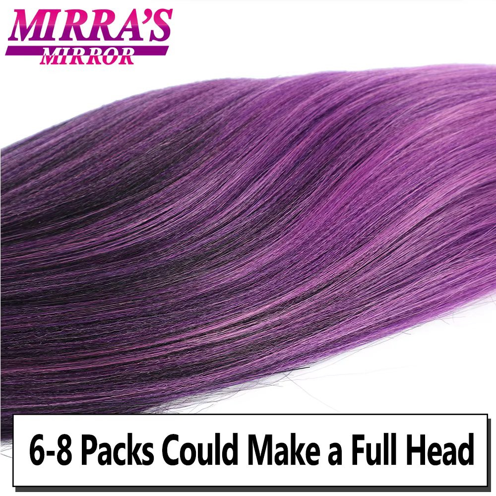 Tressage cheveux pré-étirés 26 pouces Extensions