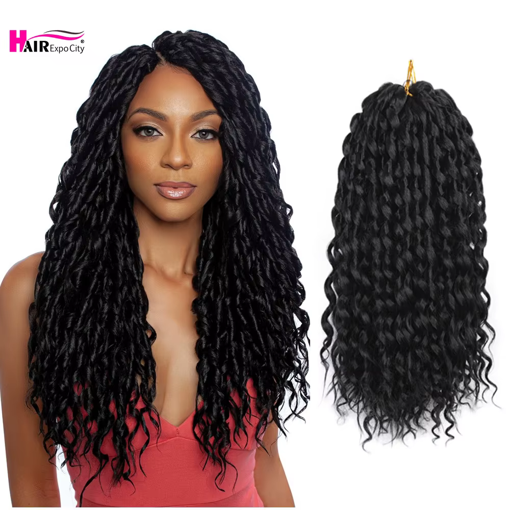 Afro Curls Synthetic Twist Braids Hair
