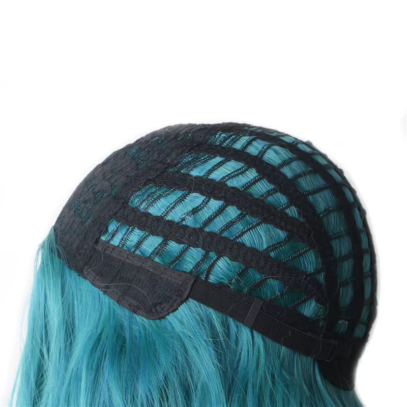 Perruques de Costume longues de cheveux synthétiques pour femmes perruque colorée