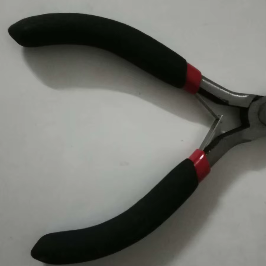 Pince à sertir en métal pour extensions de cheveux, pince szczypce pense tang, accessoires pour cheveux, outils