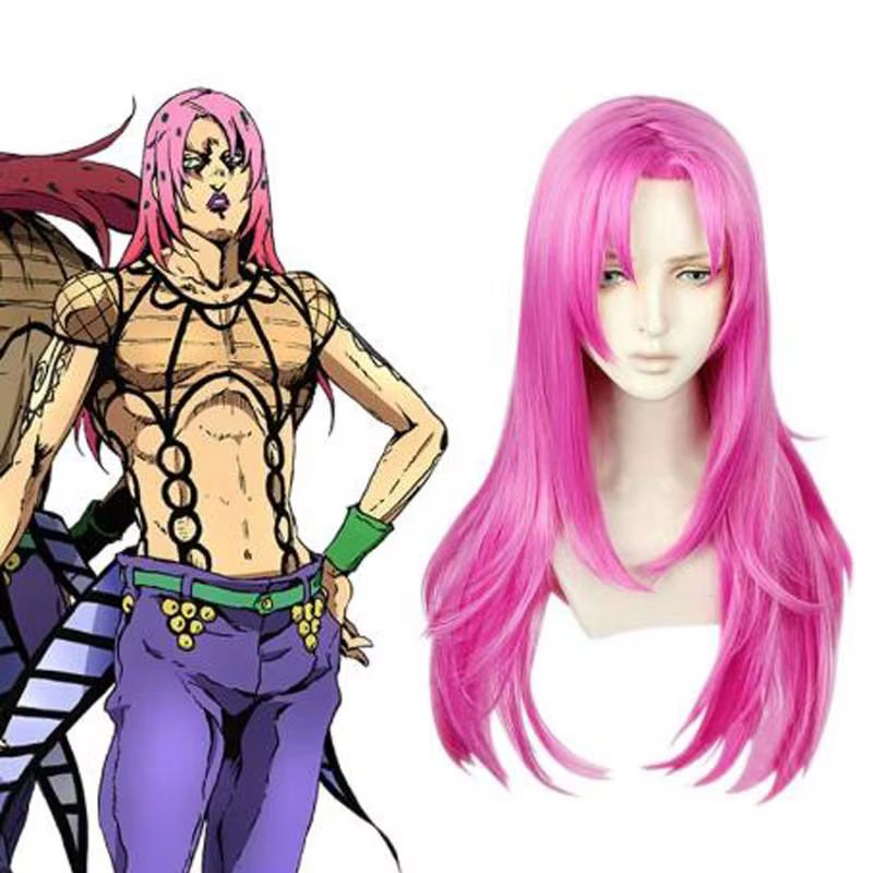 Perruque de Cosplay Anime BOSS Diavolo Diaboro