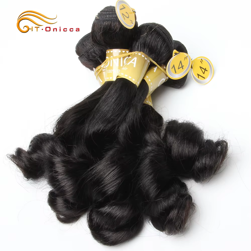Tissage en Lot Brésilien Naturel Remy à Double Proximité