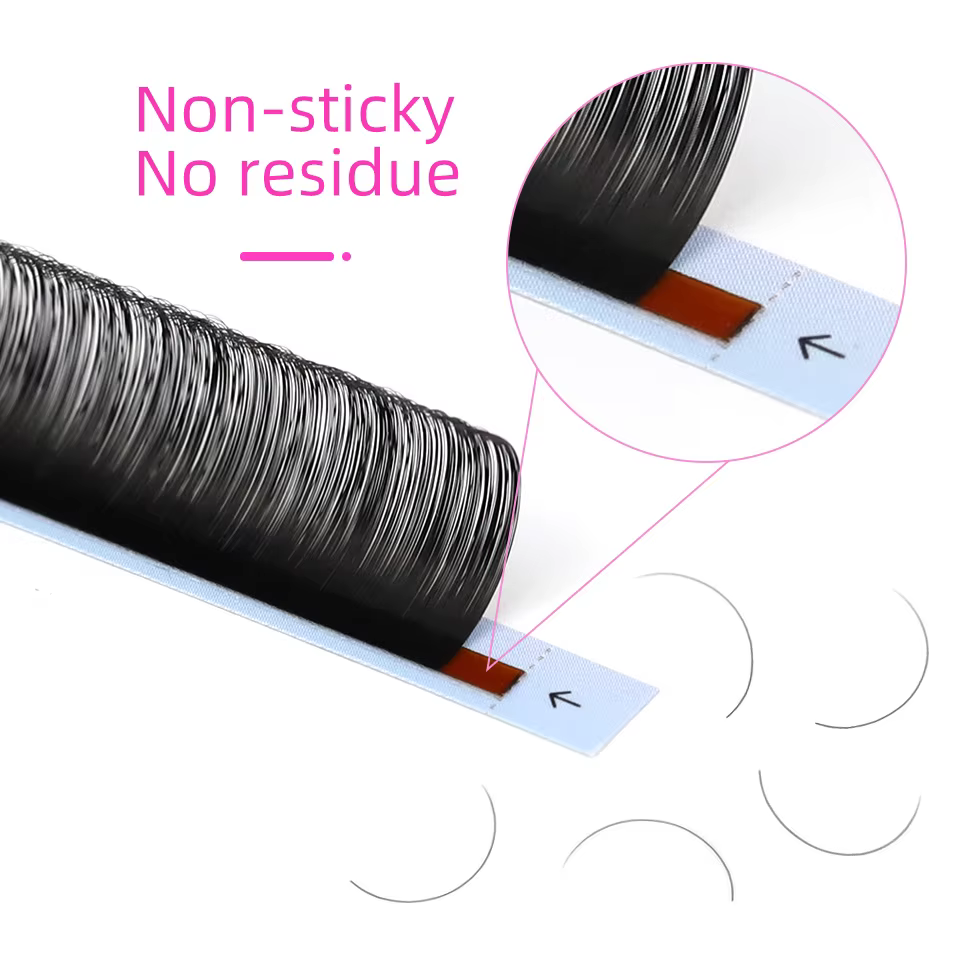 Rujade faux cils extension personnelle naturelle douce russe rouleau extensions