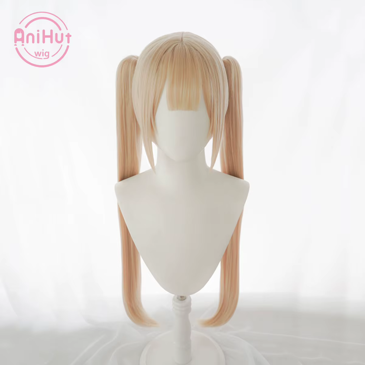 Anihut-Perruque blonde synthétique pour femme