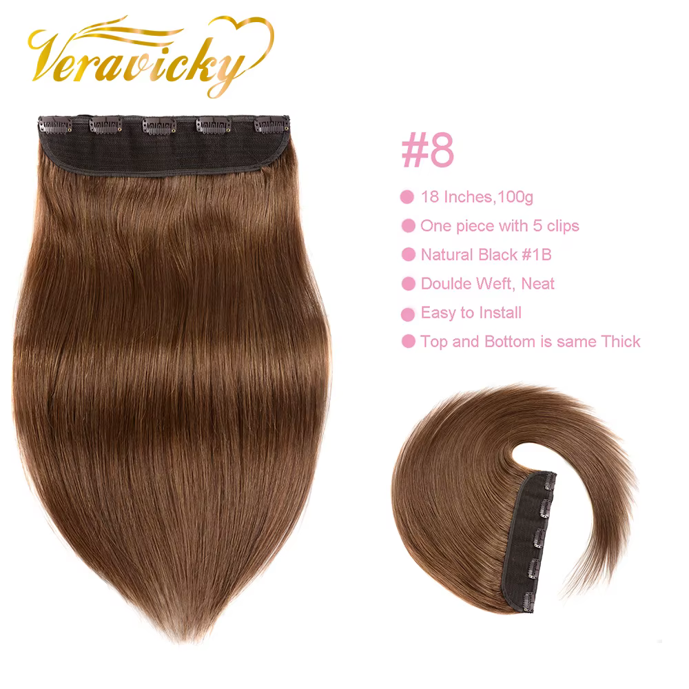 Clips cheveux brésiliens