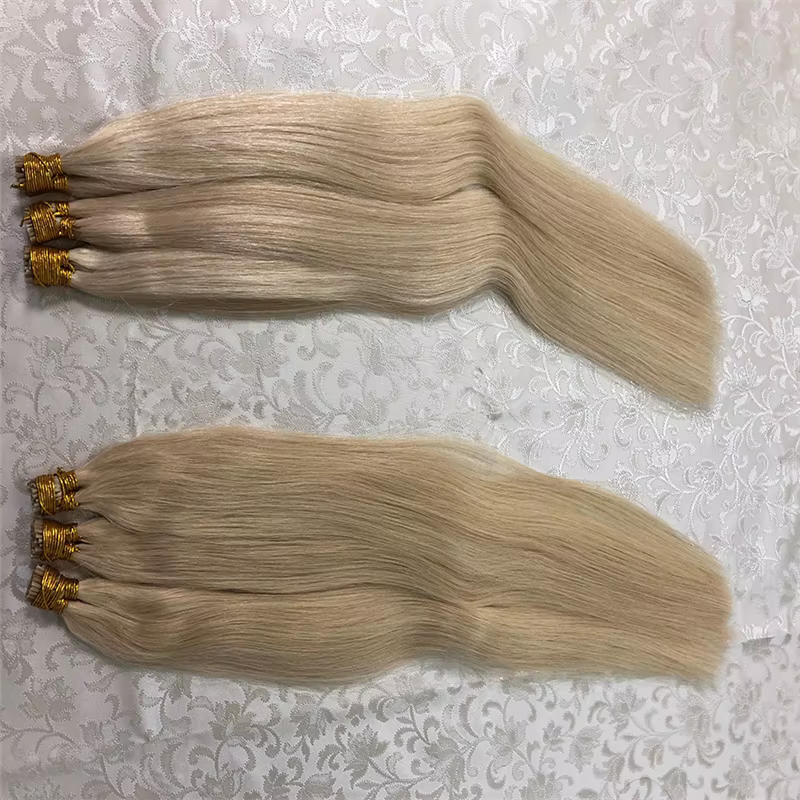 Extensions de Cheveux Naturels Remy Lisses Faits à la Machine