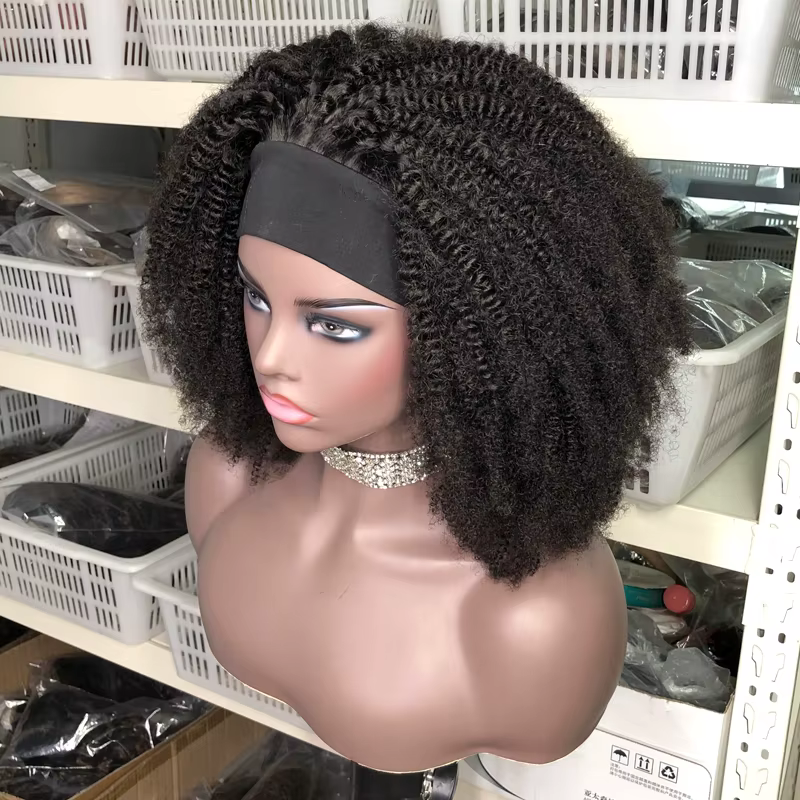 Bandeau perruque Afro crépus bouclés