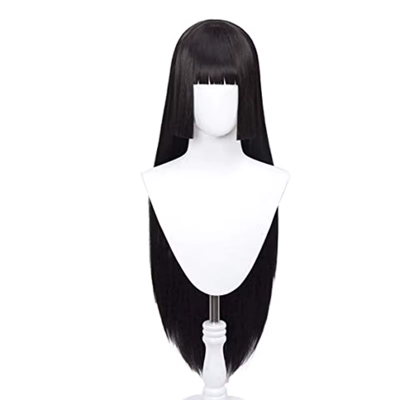 Perruque de Cosplay Jabami Yumeko Noire