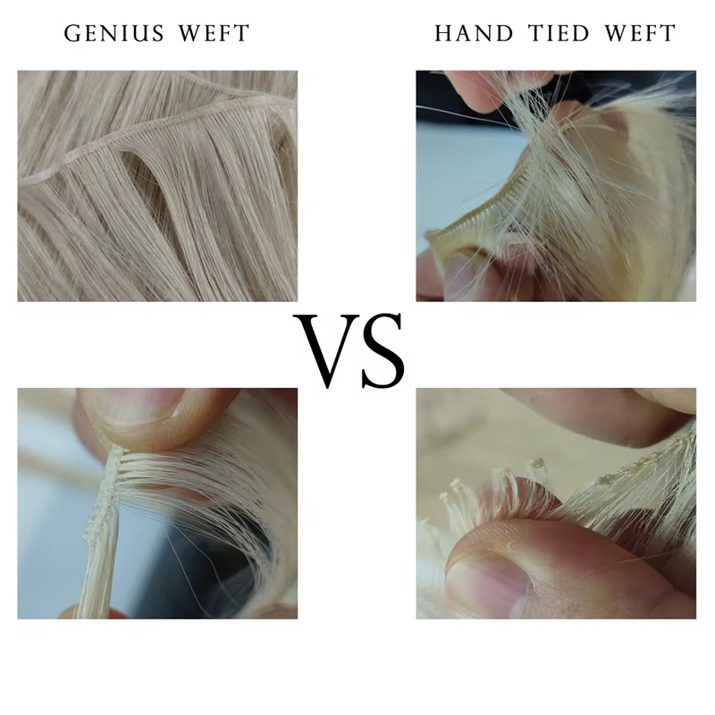 Extensions de cheveux naturels brésiliens Genius Weft Straight