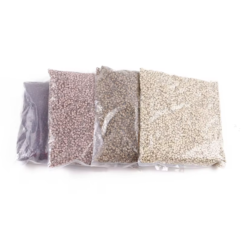 10 000 pièces/sac, micro-anneaux pour extensions de cheveux