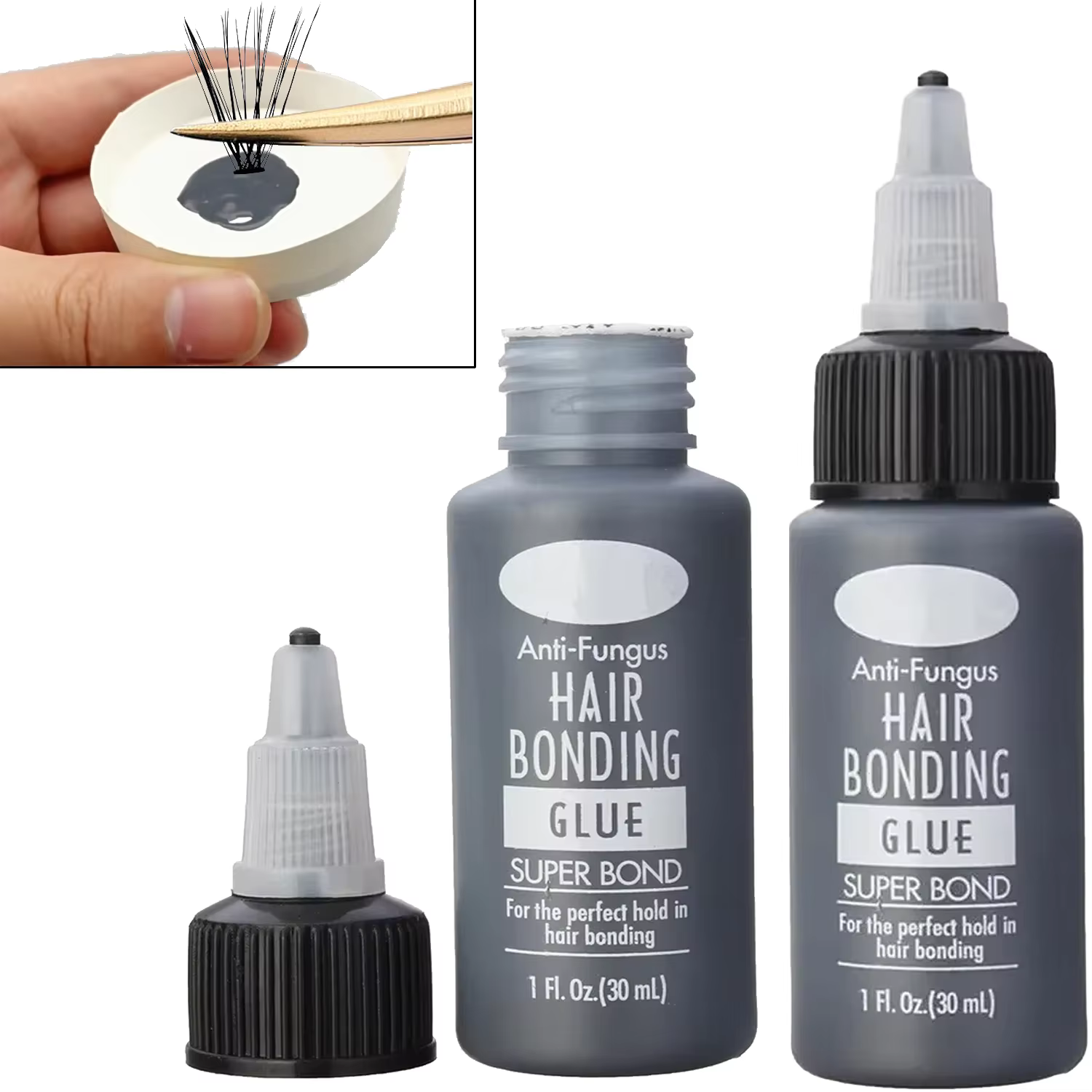 Colle pour extensions de cils 1/2/4OZ