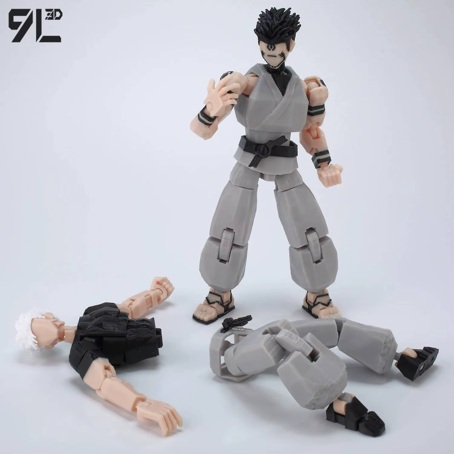 9L3D imprimé chanceux factice 13 Jujutsu Kaisen Gojo Satoru Toji Yuji Sukuna Anime figurines Mannequin Yuuta Rika modèle T13 jouets