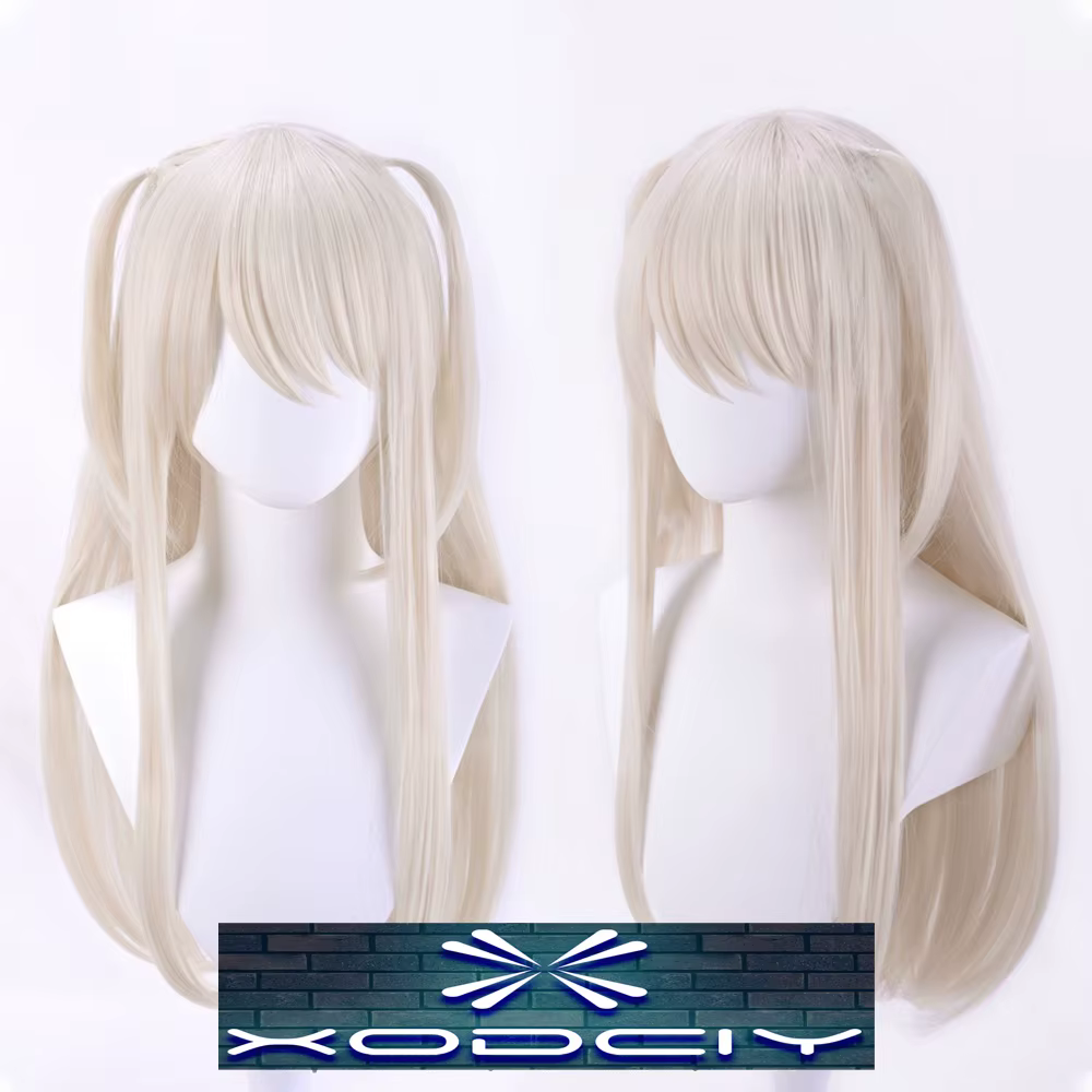 FGO Fate Grand Order Cosplay Long Wig Illyasviel Von Einzbern Synthetic Hair Halloween Costume Party Wigs + Free Wig Cap