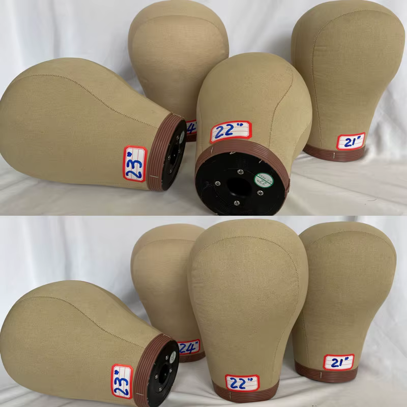 Tête de Mannequin pour Perruques