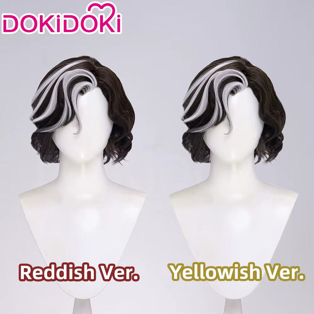 【Partiellement prêt à être expédié】Perruque Maelle Gustave Lune Vierso Sciel du jeu Clair Obscur:Expedition 33 DokiDoki