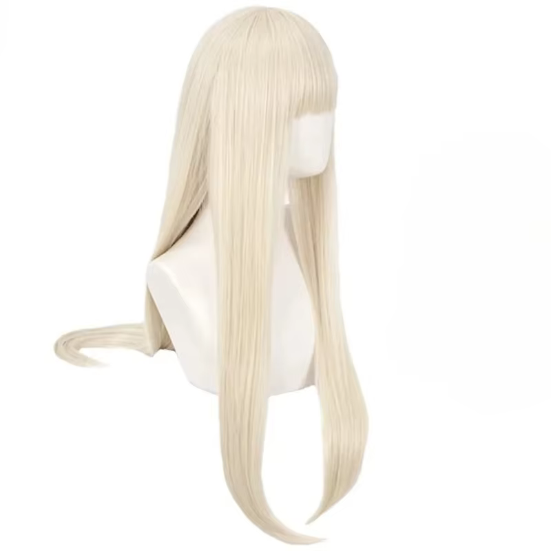 Perruque longue ondulée blonde Lady Gaga