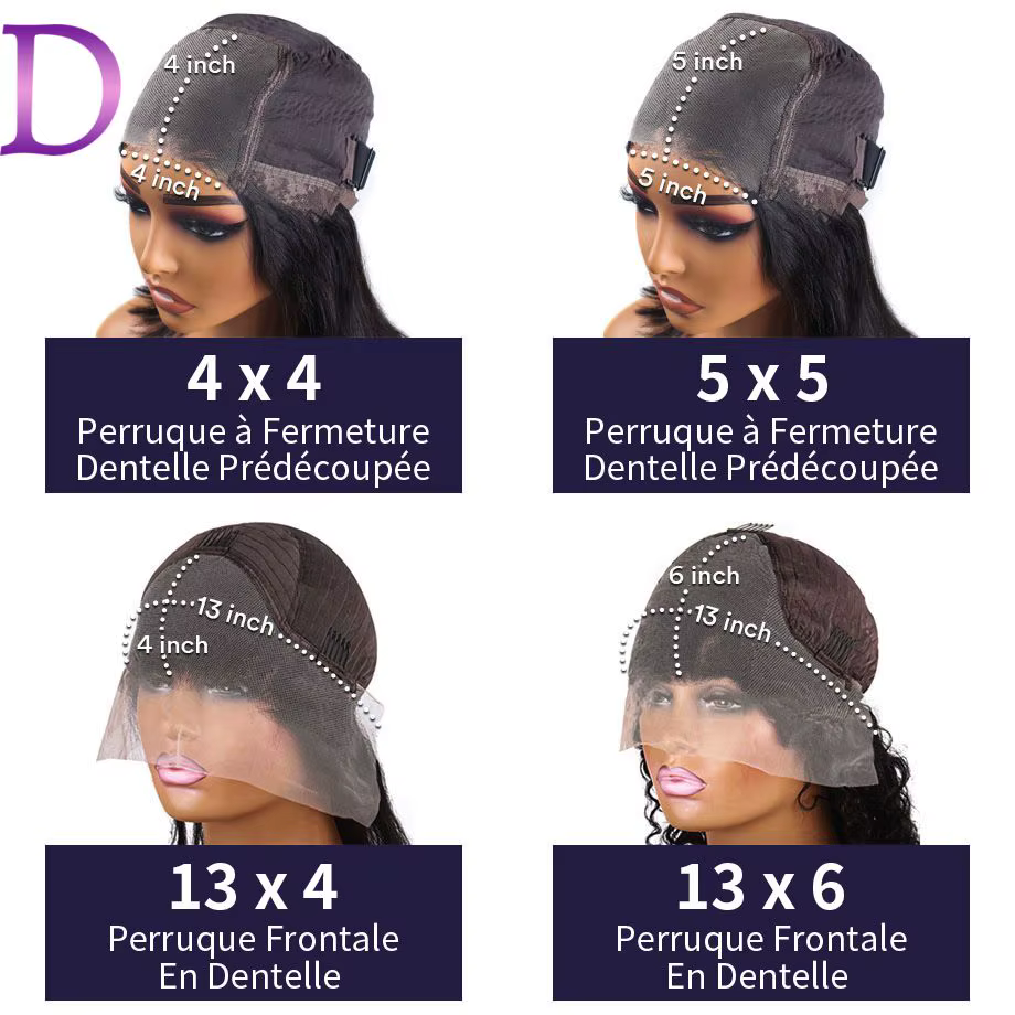 Perruques Cheveux Humains Sans Colle