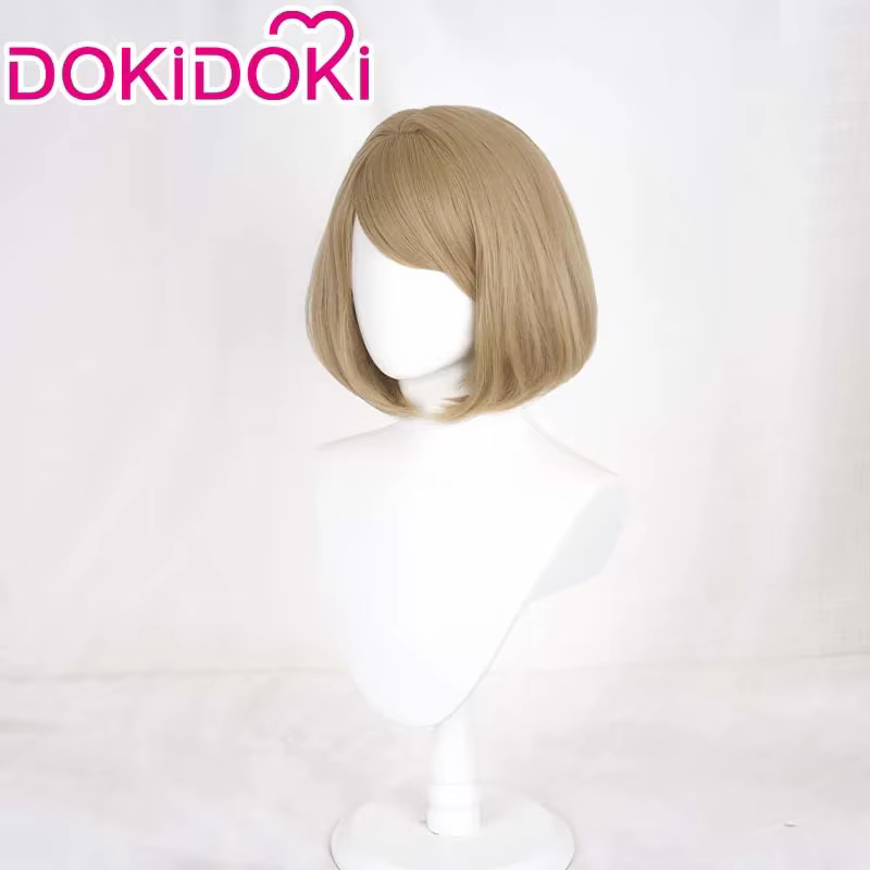 Perruque de cosplay DokiDoki pour femme