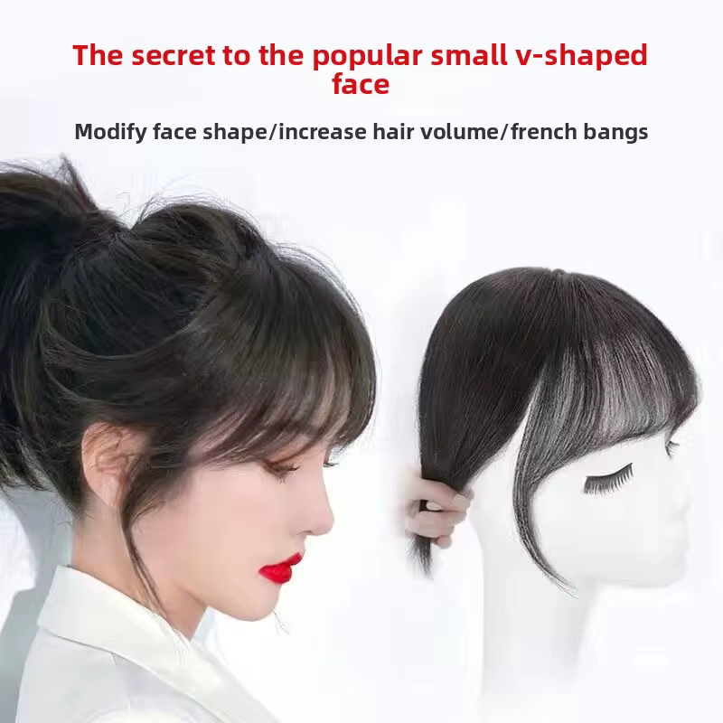 Frange de cheveux