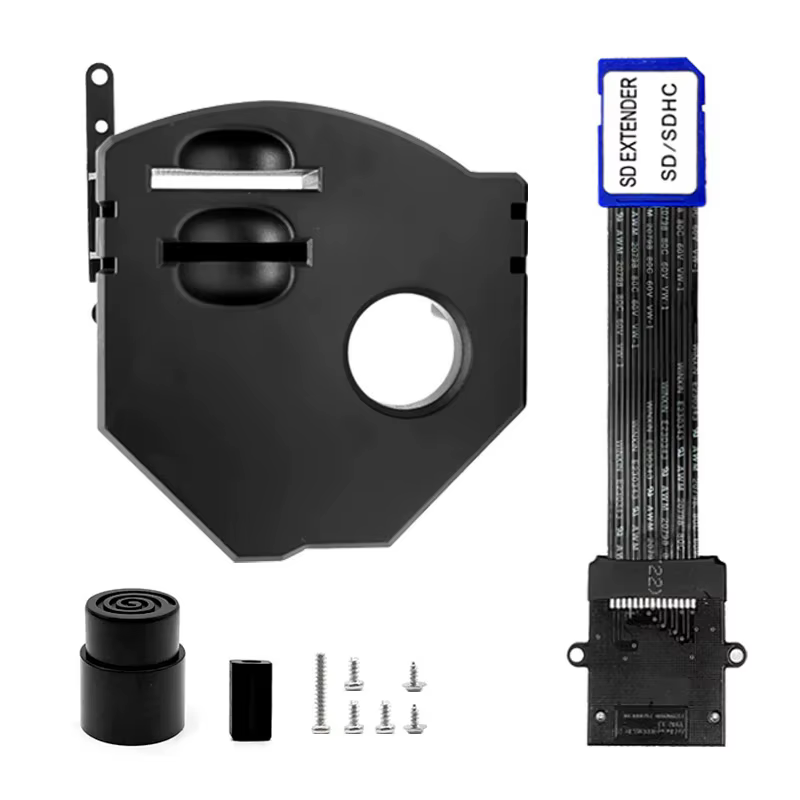GDEMU Kit de montage de carte SD à distance de couleur claire avec câble d'extension pour adaptateur d'extension SEGA Dreamcast-options blanches et noires Ava
