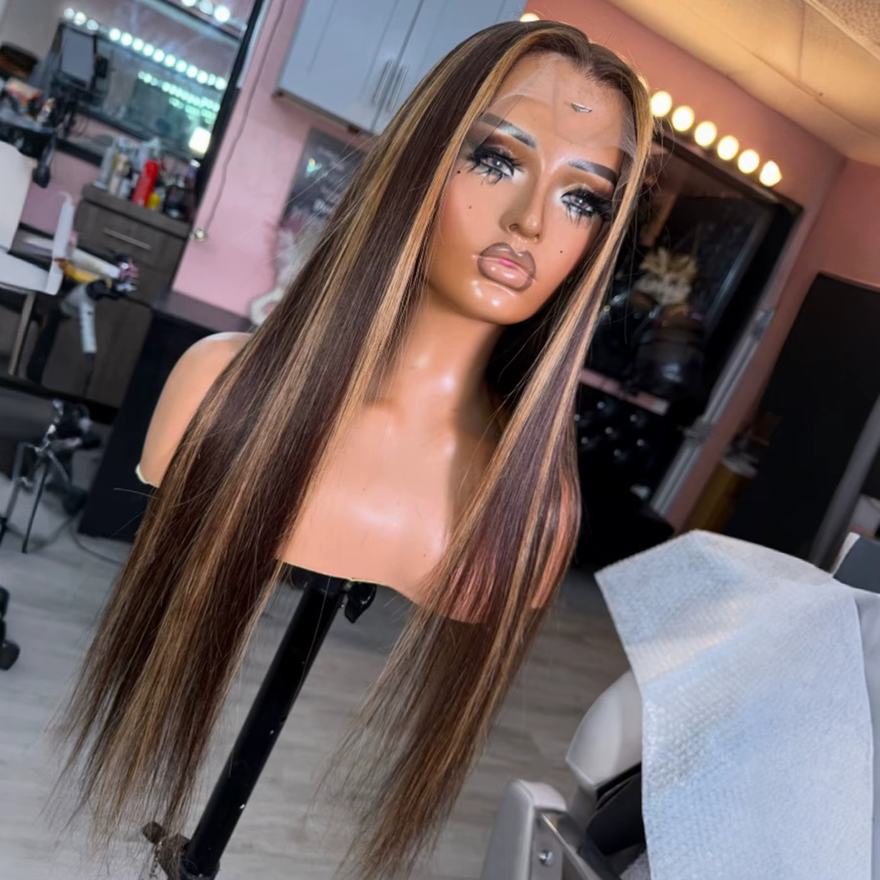 Perruque Lace Front Synthétique 13X4