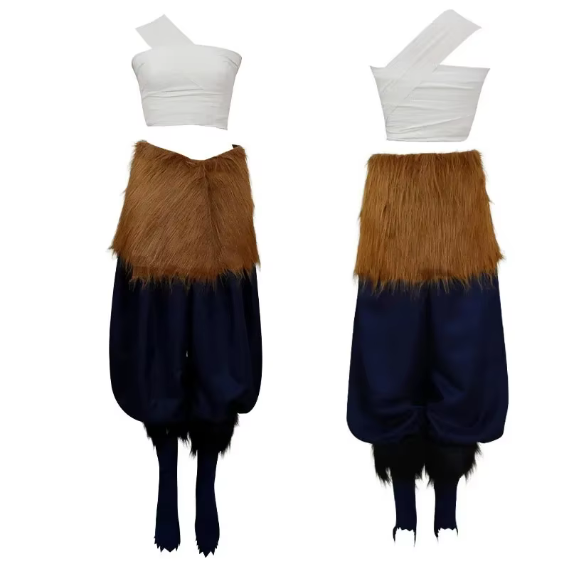 Costume de cosplay Anime Demon Slayer Hashibira Inosuke