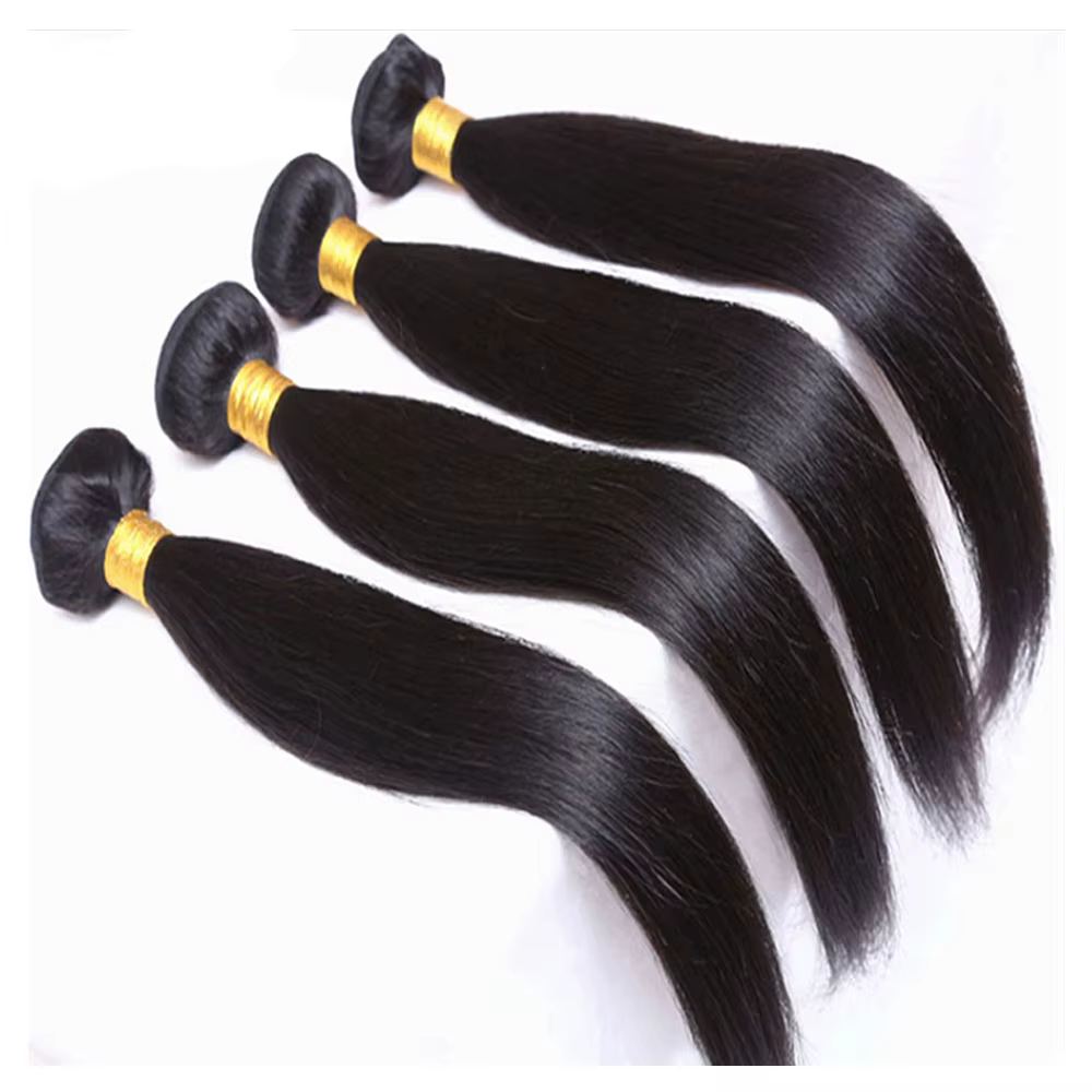 Extensions de cheveux humains brésiliens vierges non traités