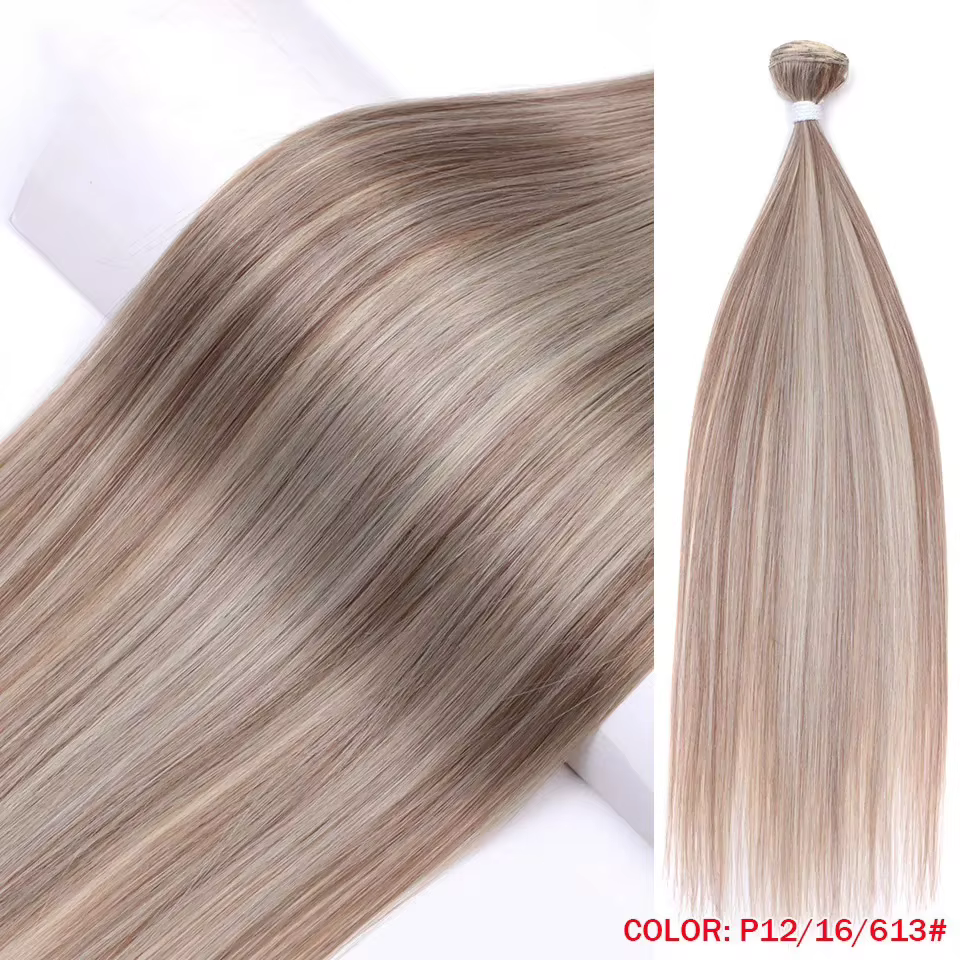 Mèches synthétiques Yaki lisses pour Salon de coiffure