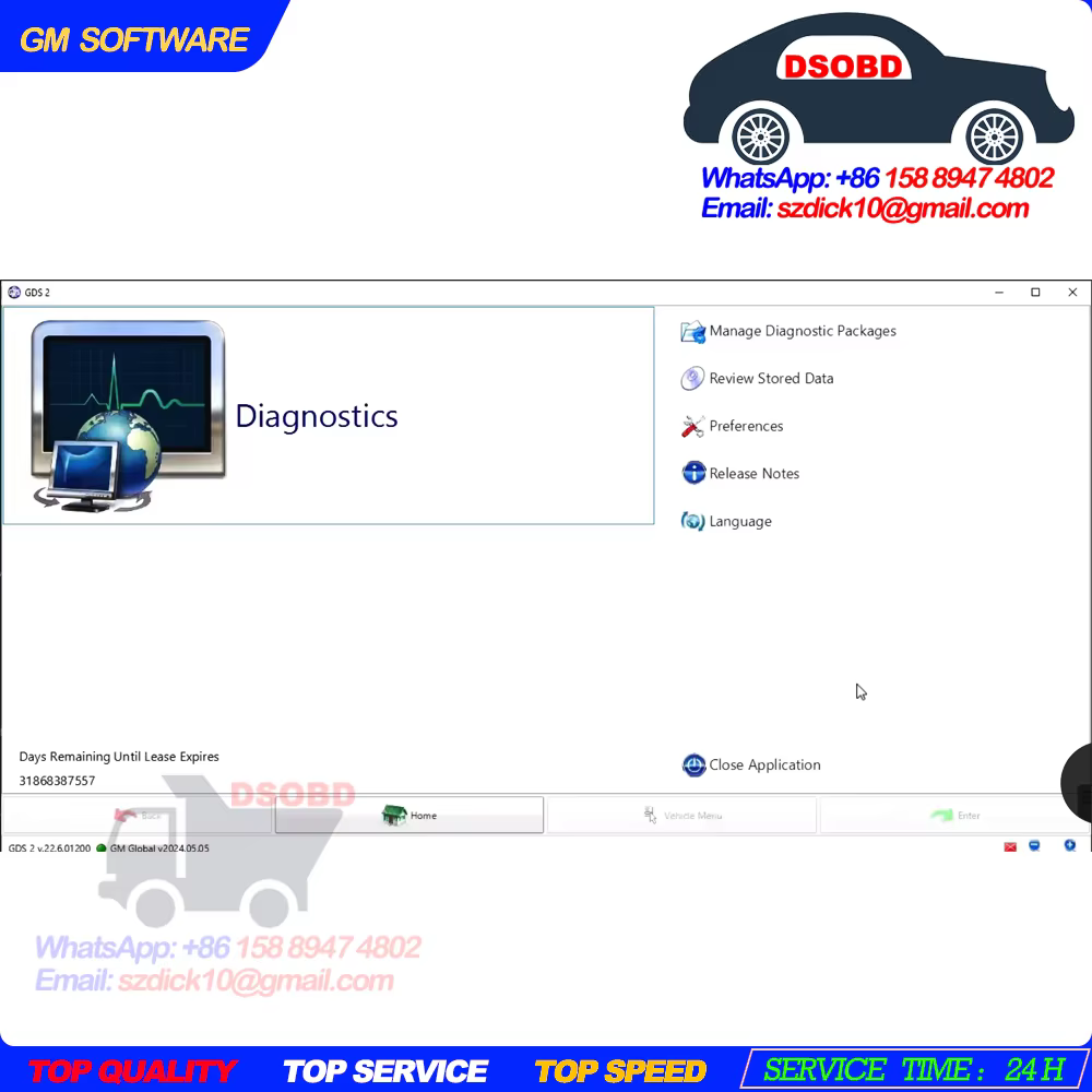 Logiciel MDI le plus récent 2025 pour MDI MDI2 GDS 2 TE-CHwin DPS avec certificat 4.55 et activation par Team Viewer