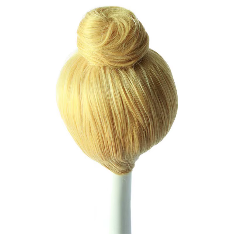 Femme euraméricaine or cheveux humains fée clochette fée