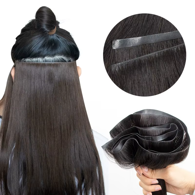 Bundles de cheveux humains de trame d'unité centrale