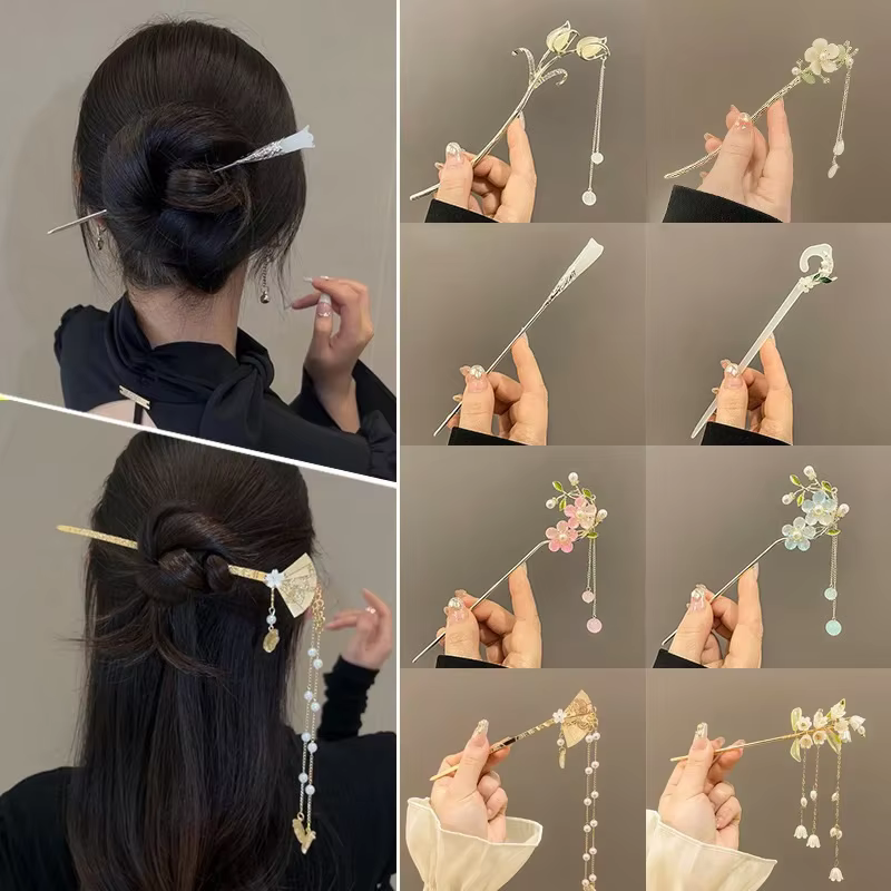 Pince à cheveux élégante de Style chinois