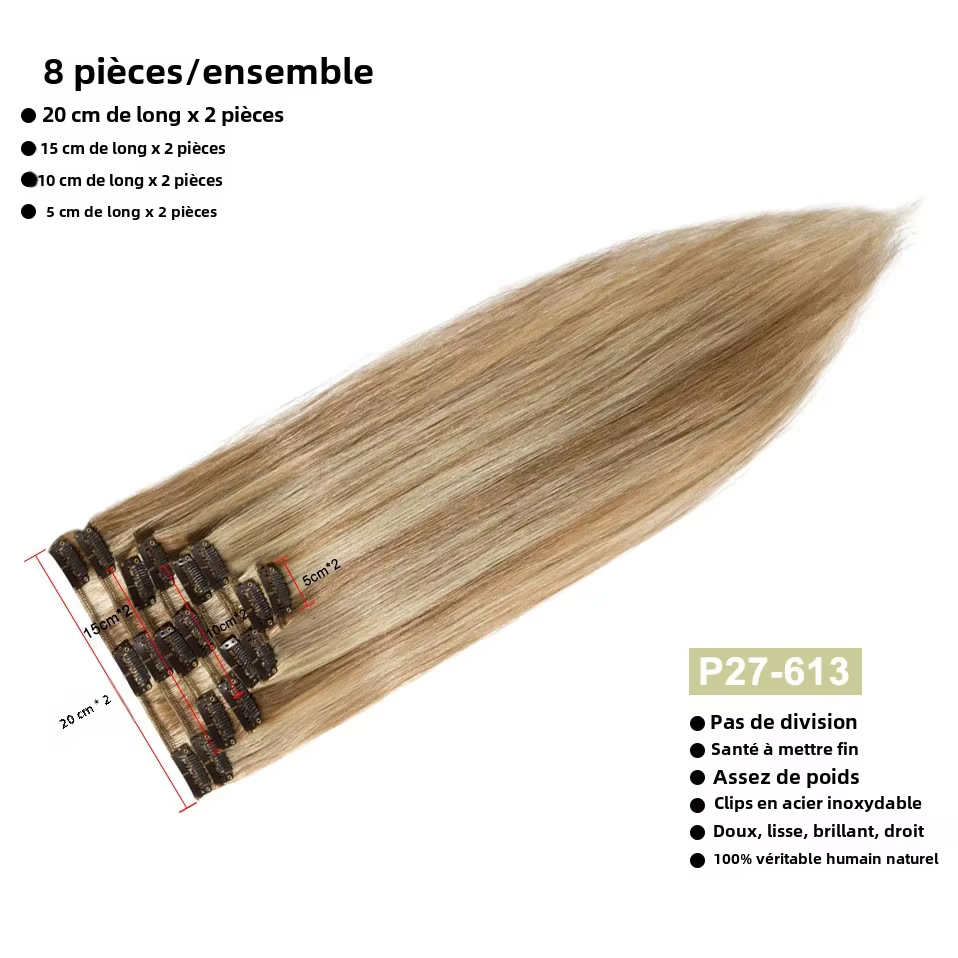 S-noilite-Extensions de Cheveux Naturels