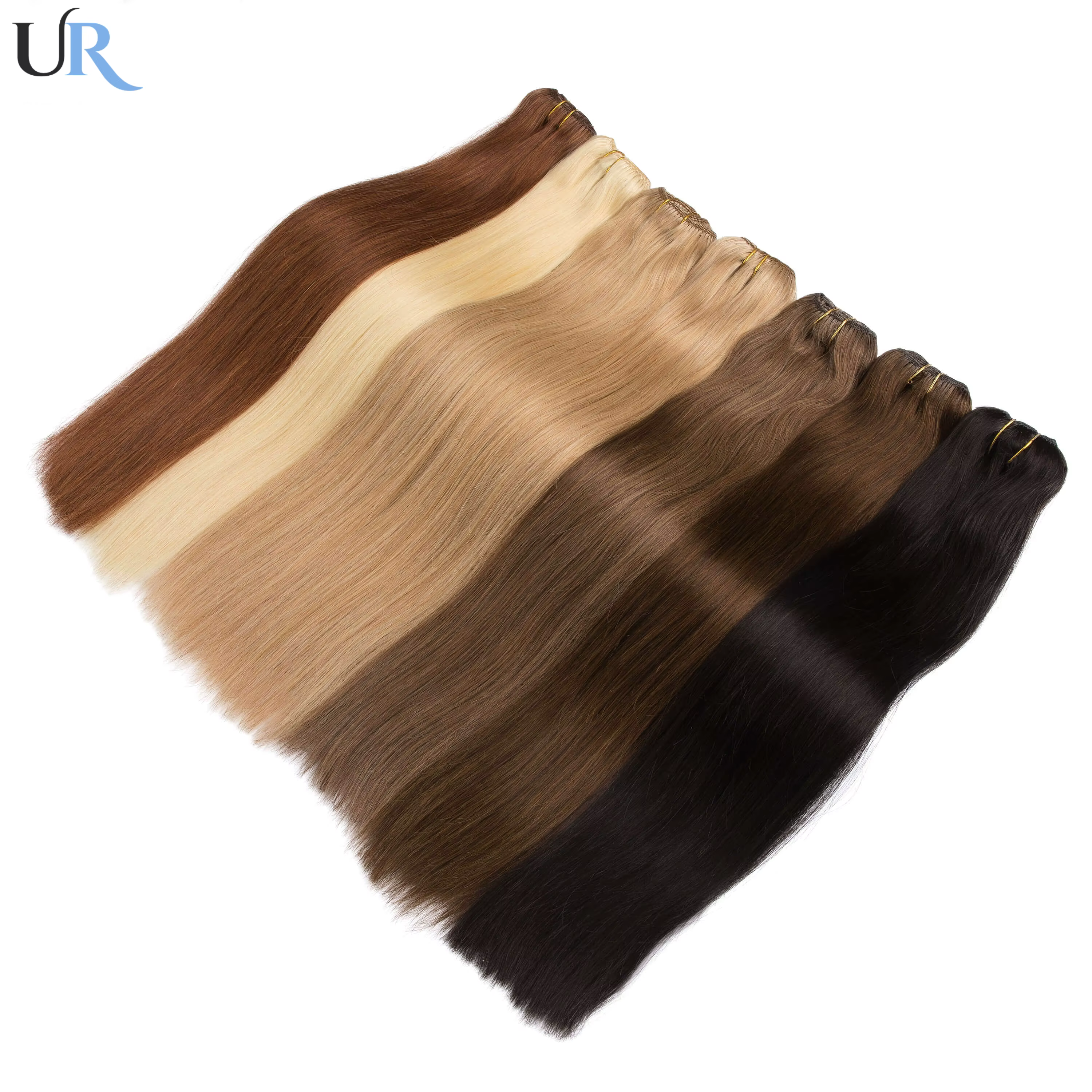 Extensions de cheveux 100% humains prédécoupées