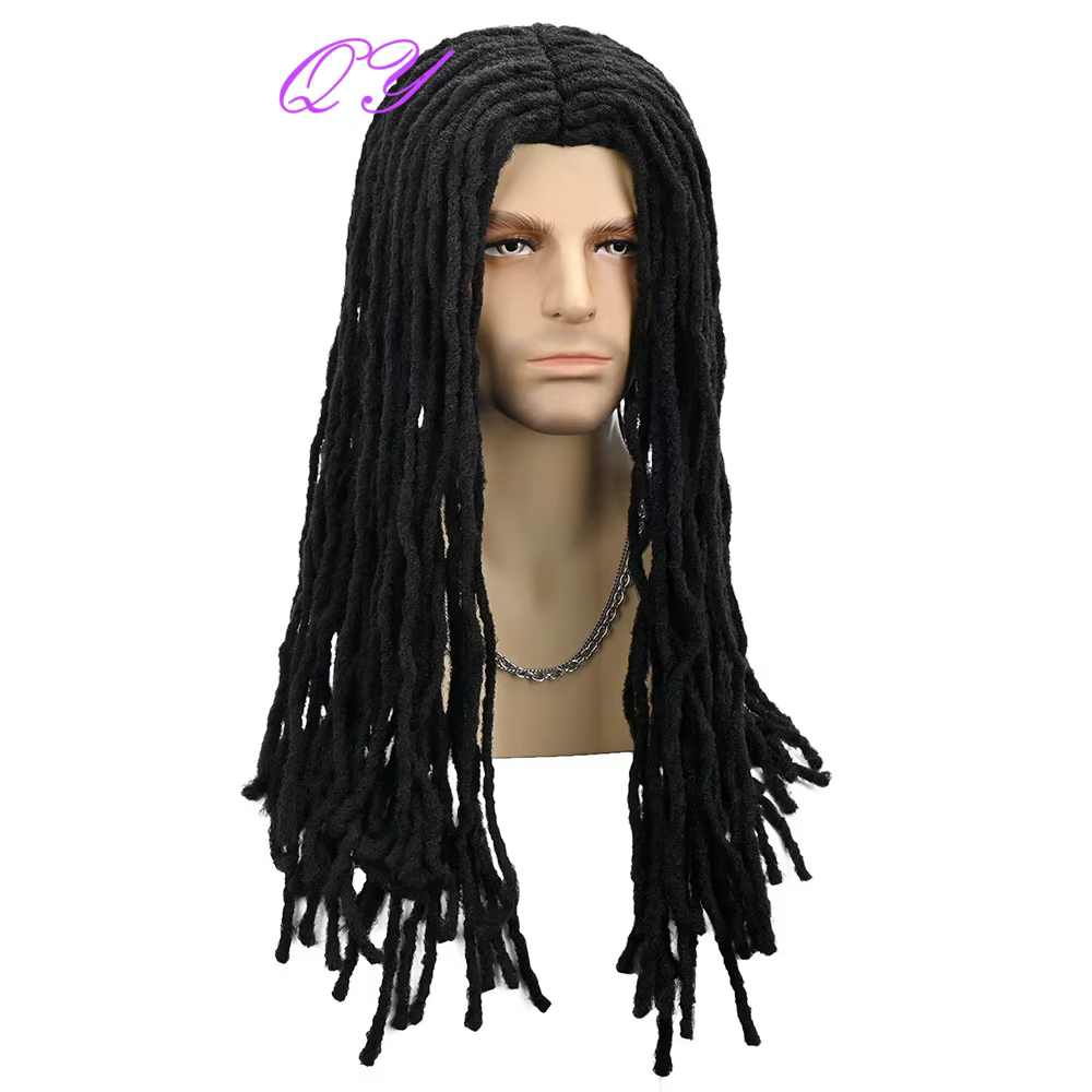 Perruque synthétique pour homme