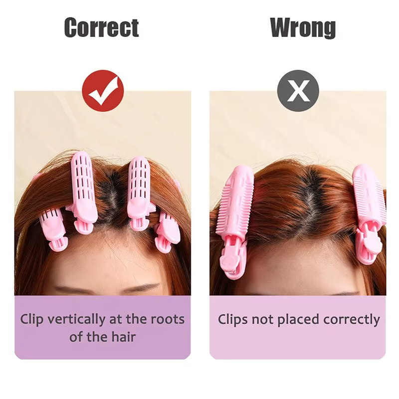 Pinces volumisantes pour racines de cheveux