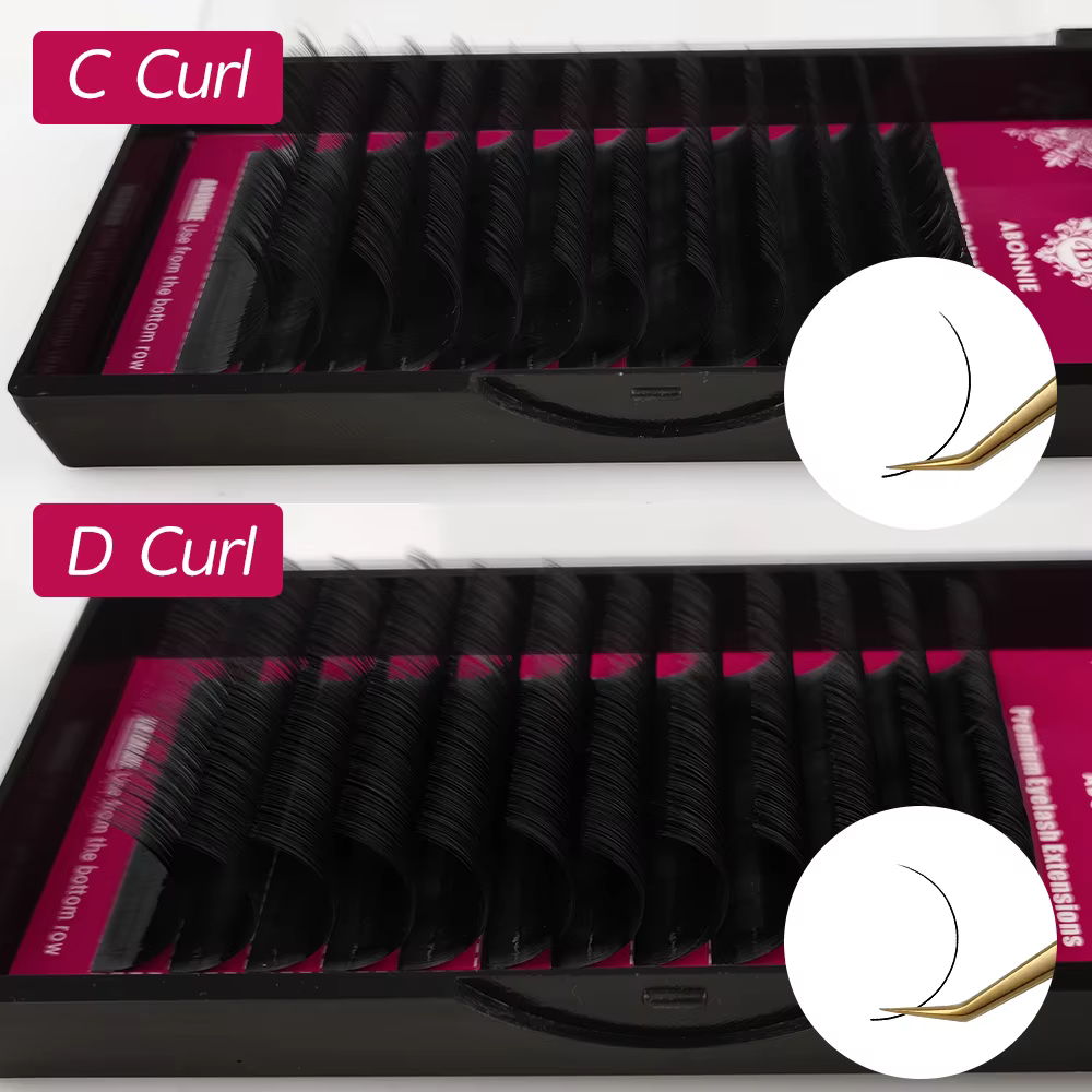 Abonnie Extensions de cils classiques moelleux