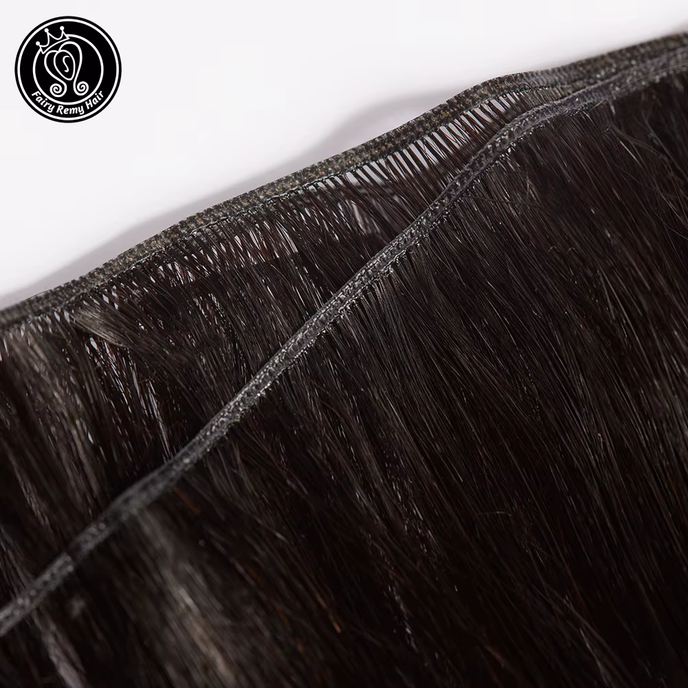 Extensions de cheveux Genius Weft en cheveux humains à coudre