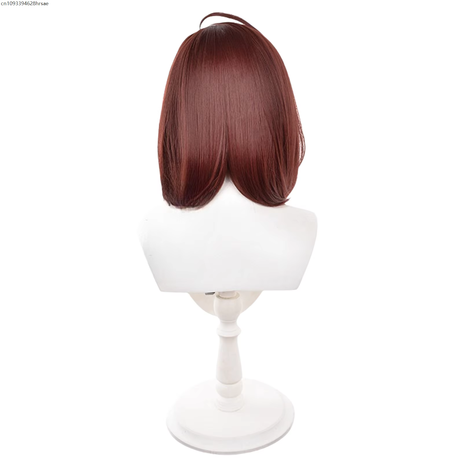 Perruque de Cosplay Anime marron cheveux courts fête d'halloween pour femmes filles jeu de rôle Costumes accessoires 2025